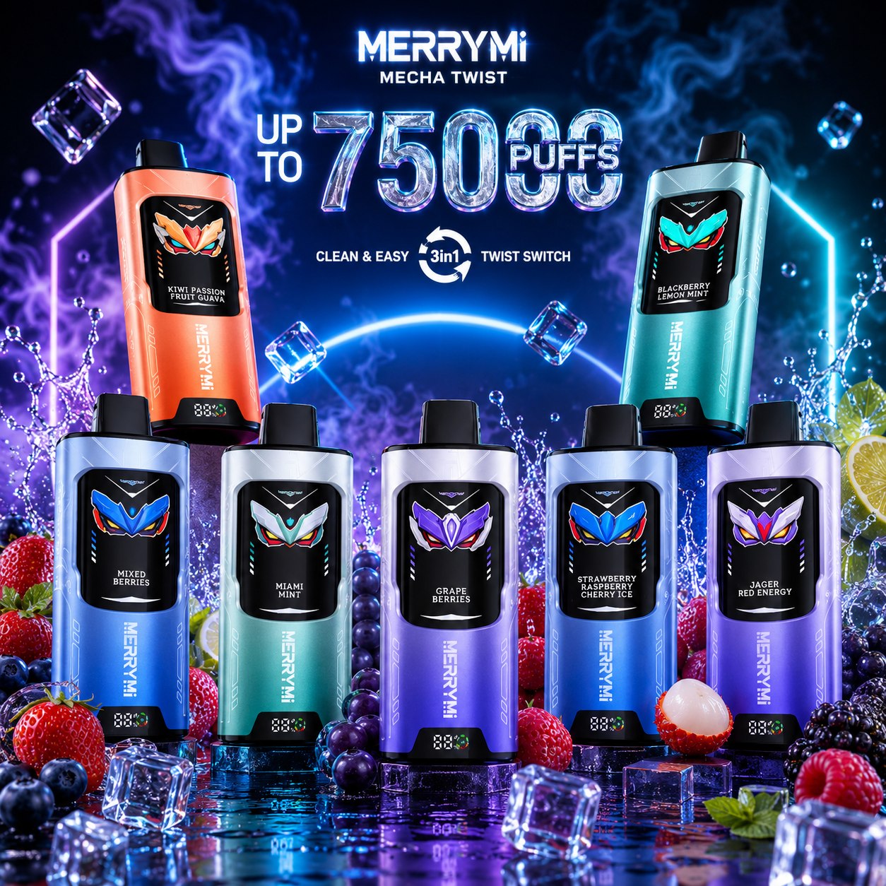 MERRYMI Mecha Twist 75K – neue MERRYMI Produktansicht