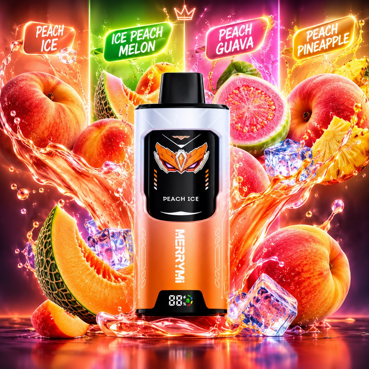 MERRYMI Mecha Twist 75K Variante Peach Ice
