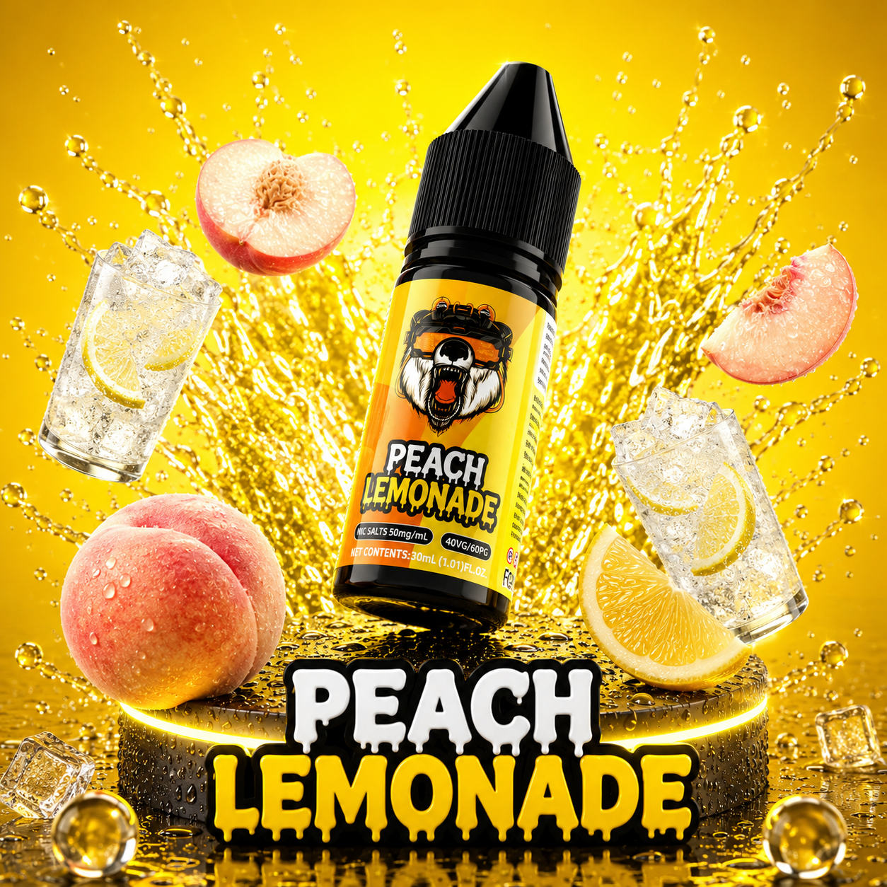 🍑 Peach Lemonade