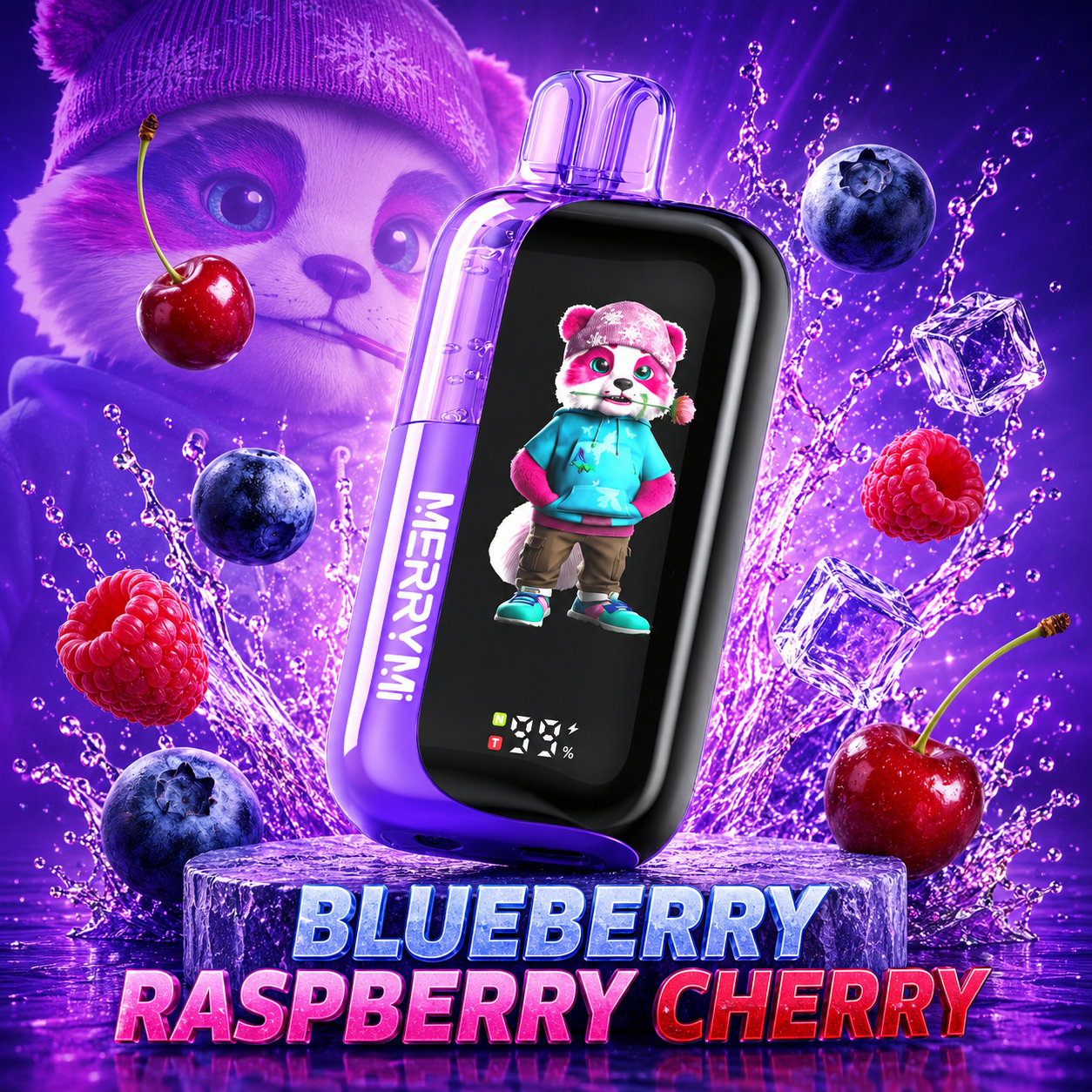 🫐 Blueberry Raspberry Cherry