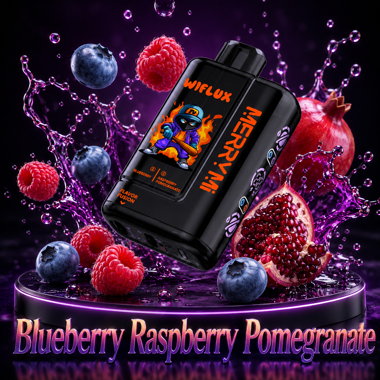 🫐 Blueberry Raspberry Pomegranate