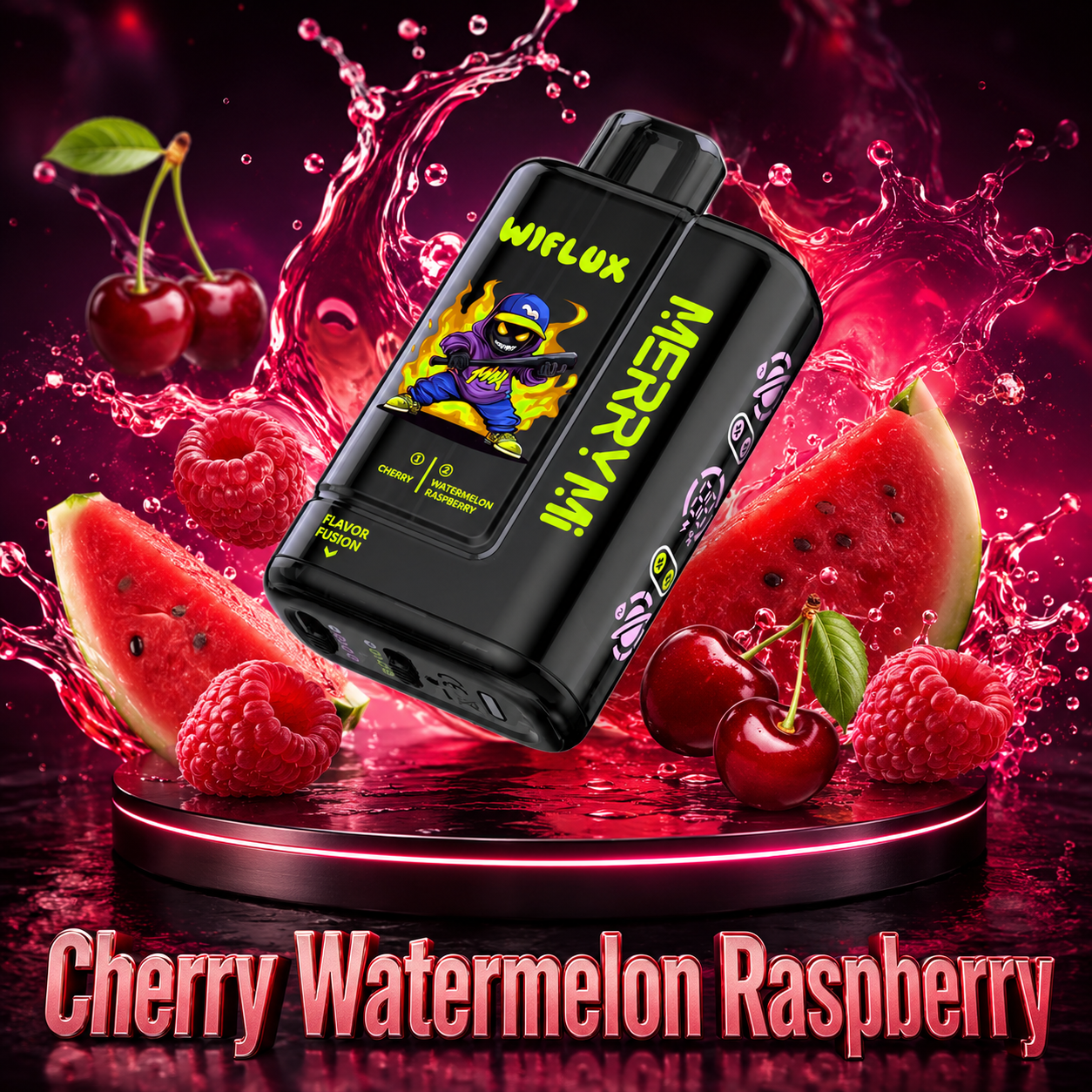 🍒 Cherry Watermelon Raspberry